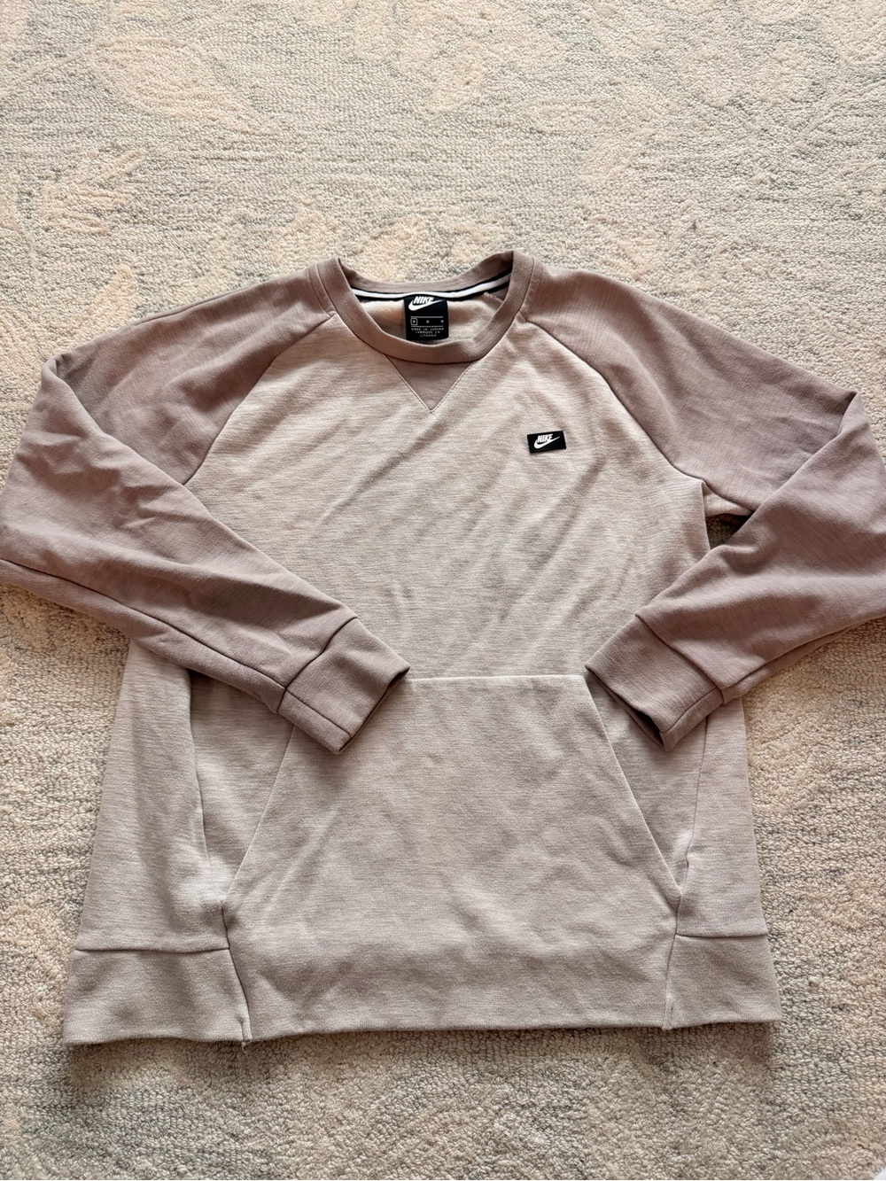 Nike Men's Two-Tone Crewneck Sweatshirt